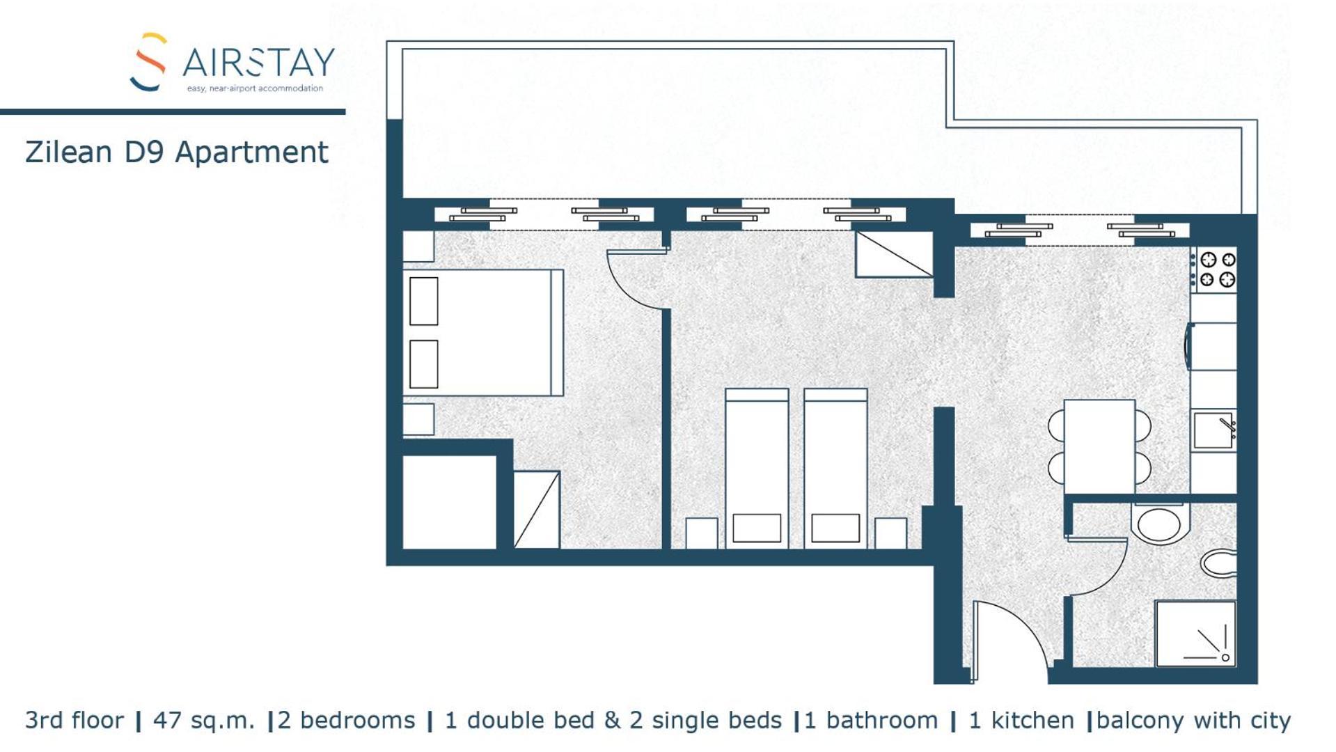Apartment Zilean Airport By Airstay